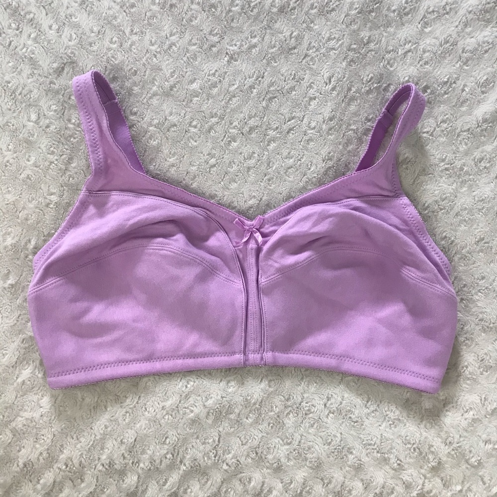 Comfort Choice Wireless Cotton Bra Size 40DD